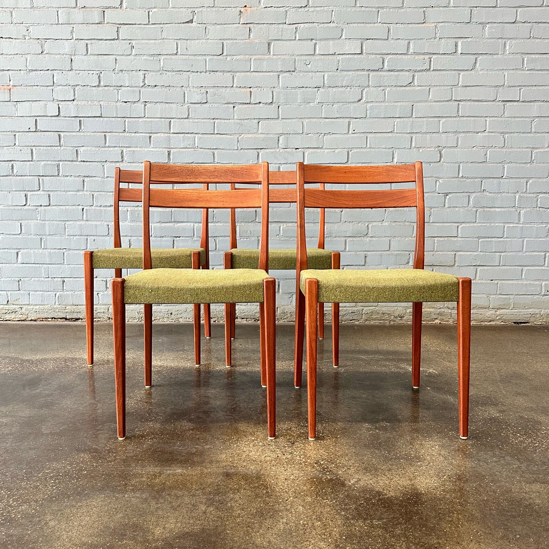 Set of 4 Teak Dining Chairs by Svegards Markaryd – MidMod Decor