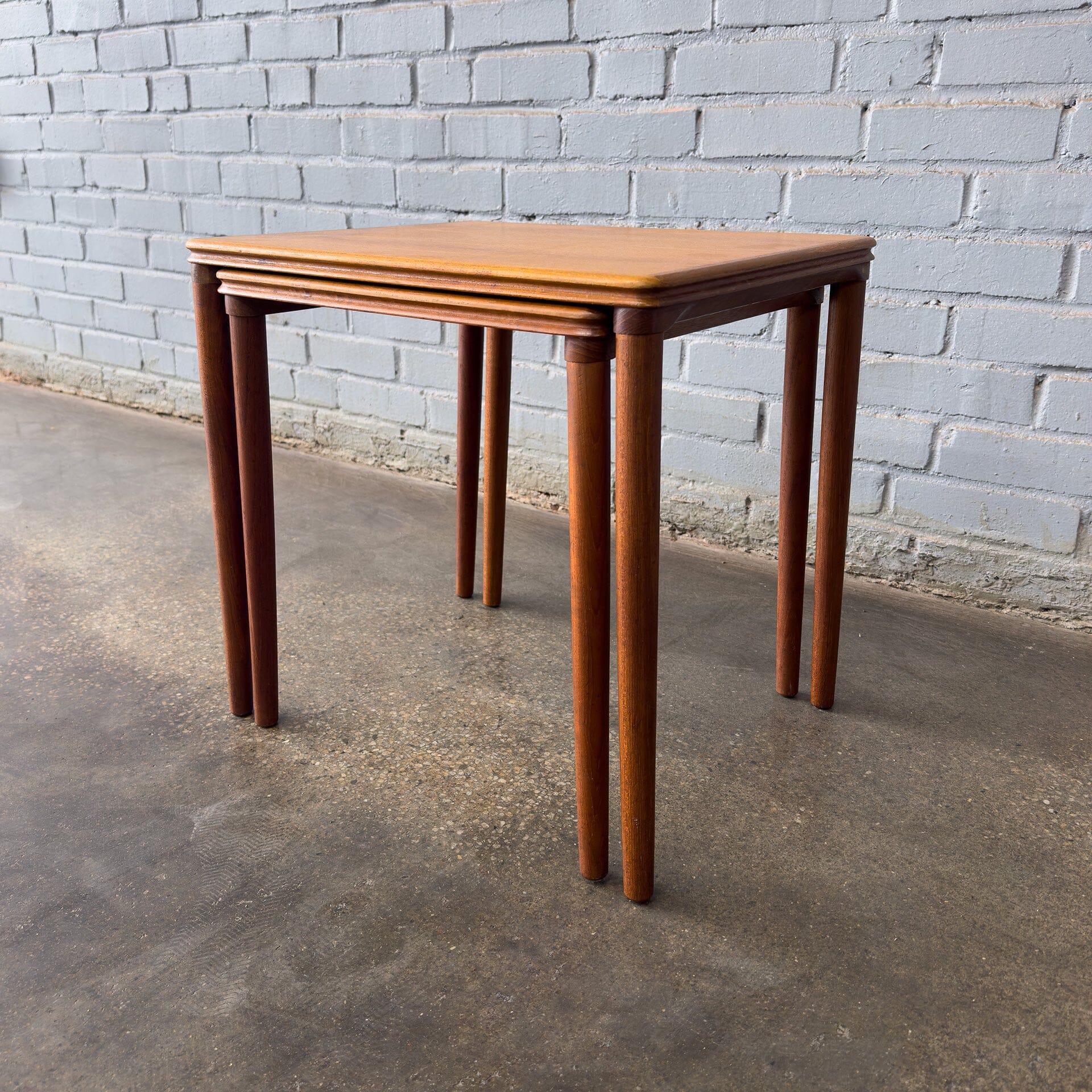Denmark teak テーブル Stacking Teak Tables By Hans Andersen, Denmark, 1960's – The