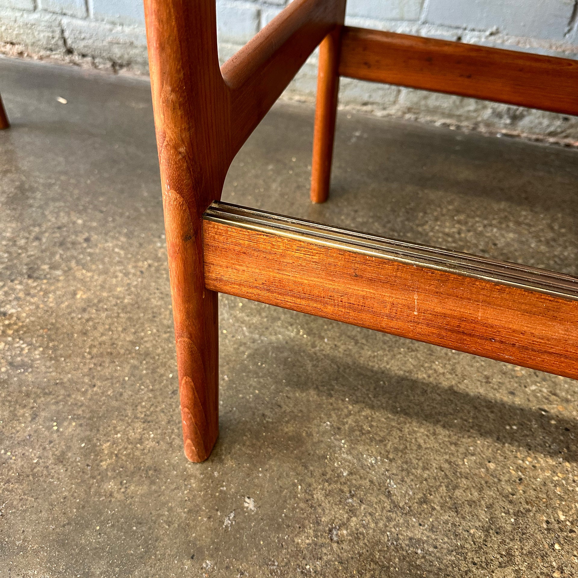 Set of 3 Teak Bar Stools by Benny Linden