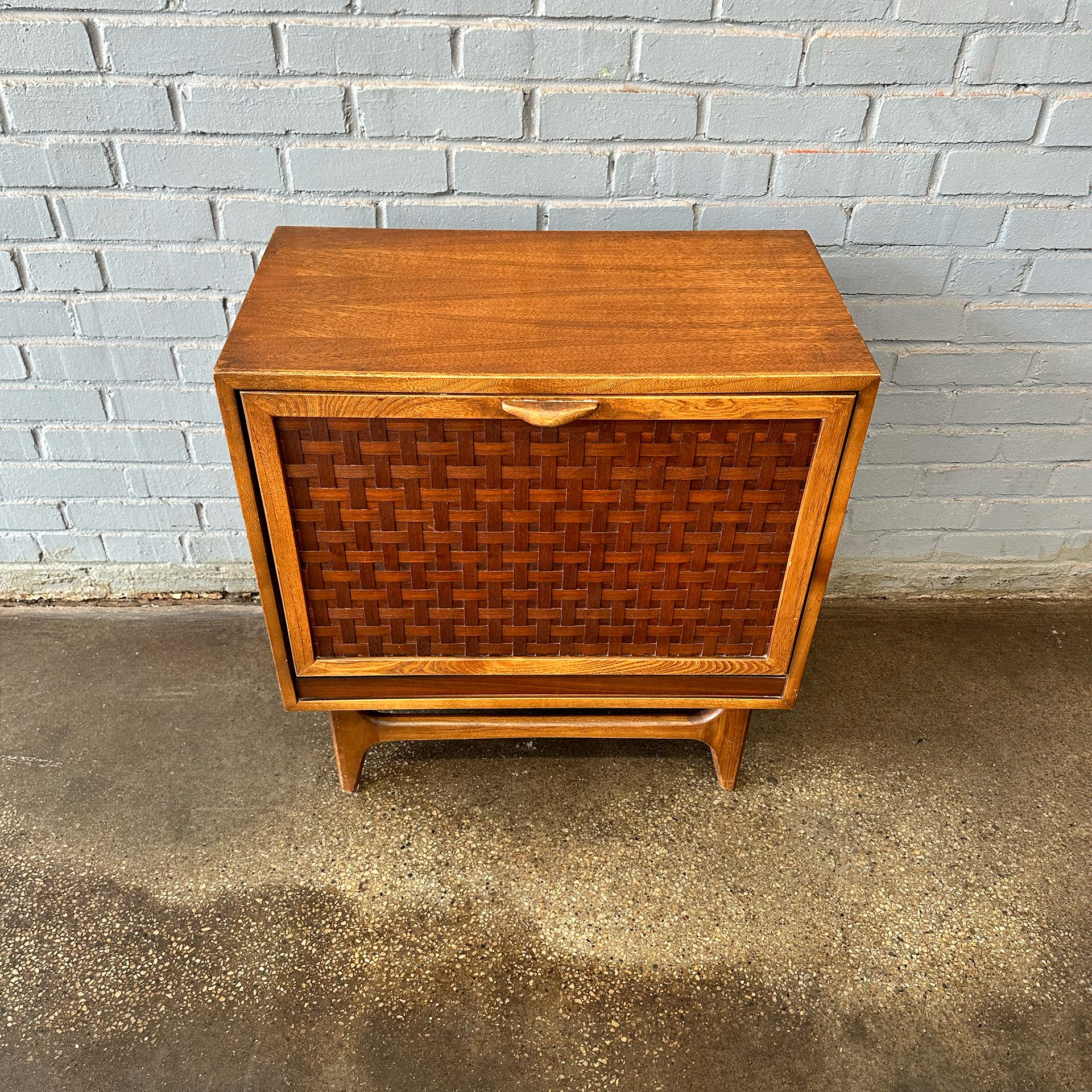 MCM Lane Perception Record Storage Cabinet - LP's