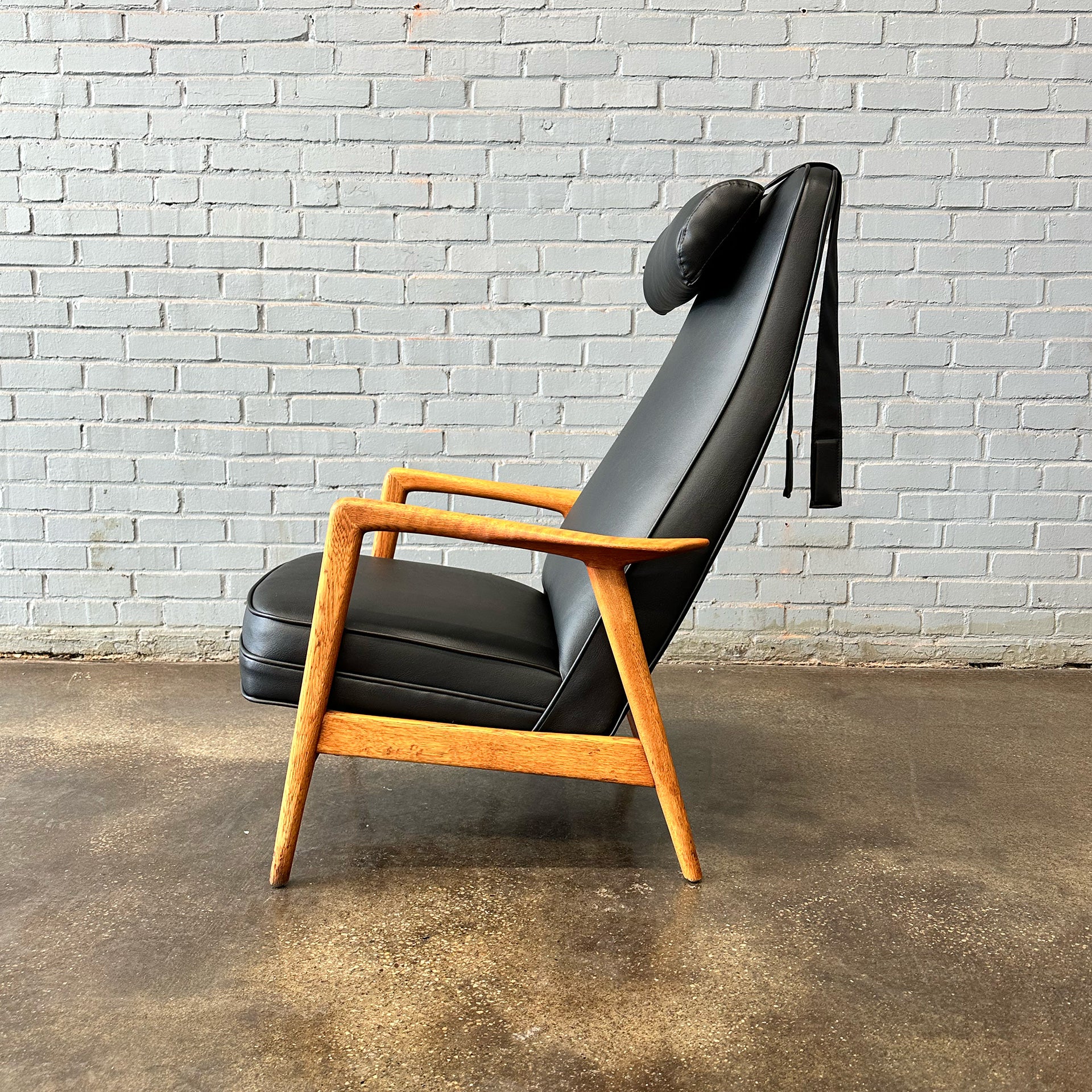 1960's Danish Modern Recliner by Alf Svensson for DUX