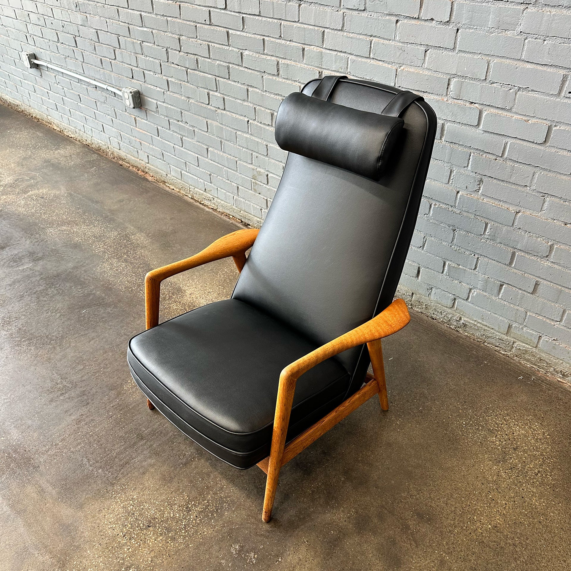 1960's Danish Modern Recliner by Alf Svensson for DUX