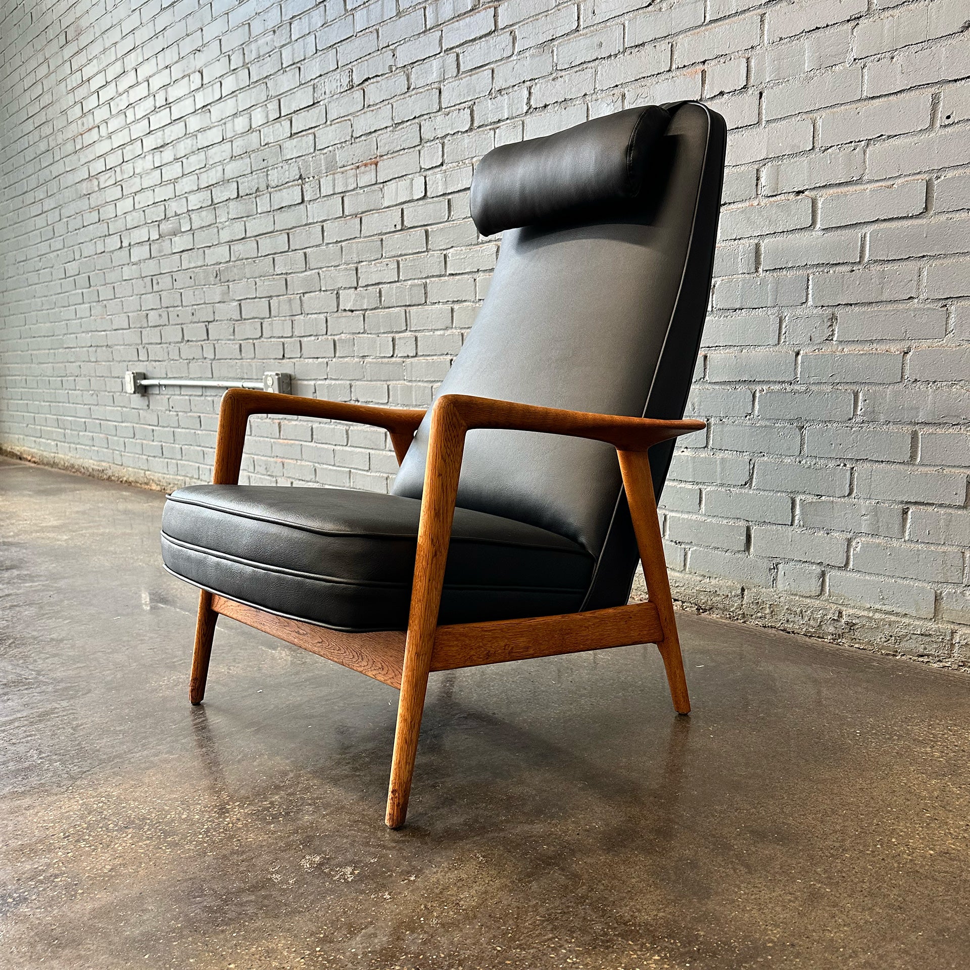 1960's Danish Modern Recliner by Alf Svensson for DUX