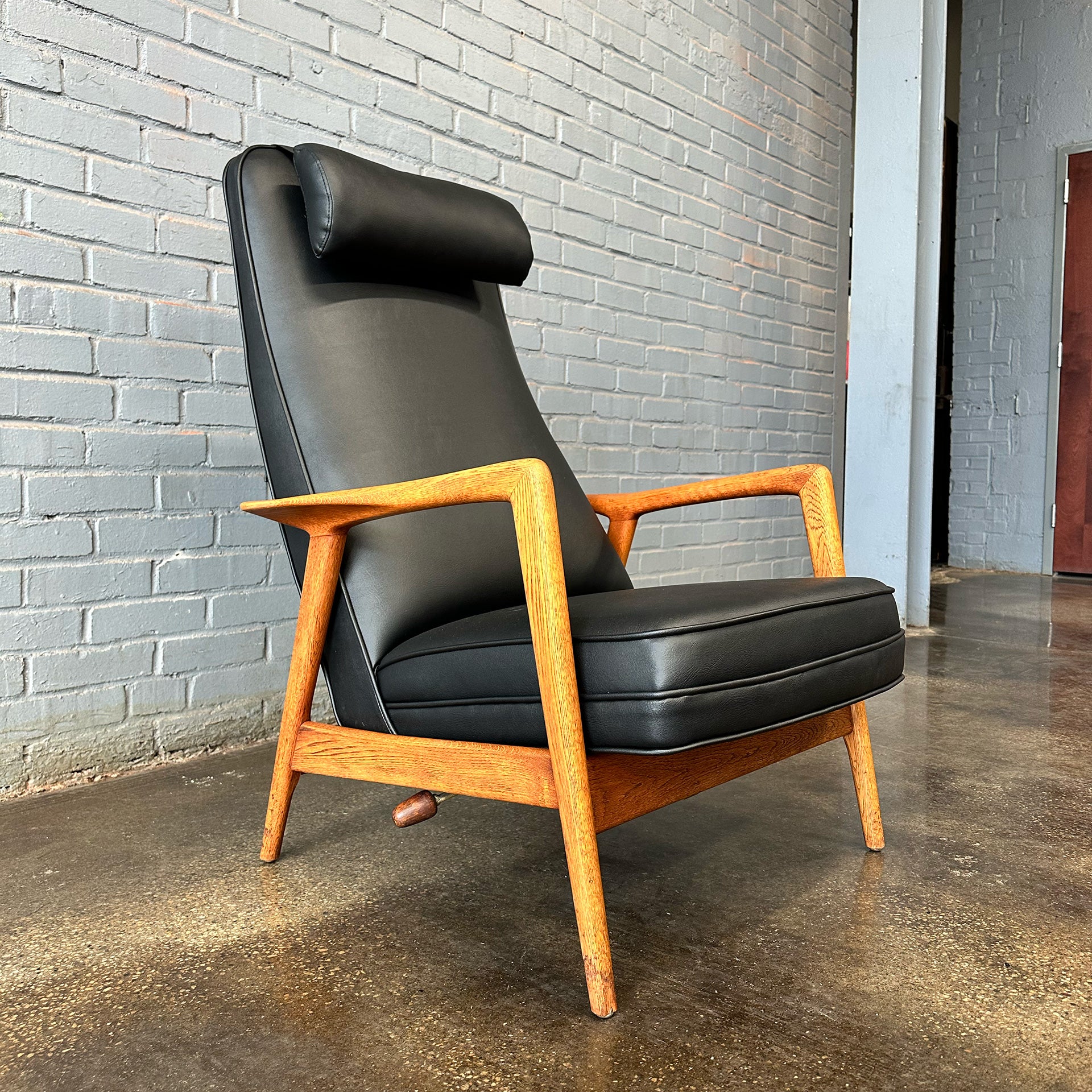 1960's Danish Modern Recliner by Alf Svensson for DUX