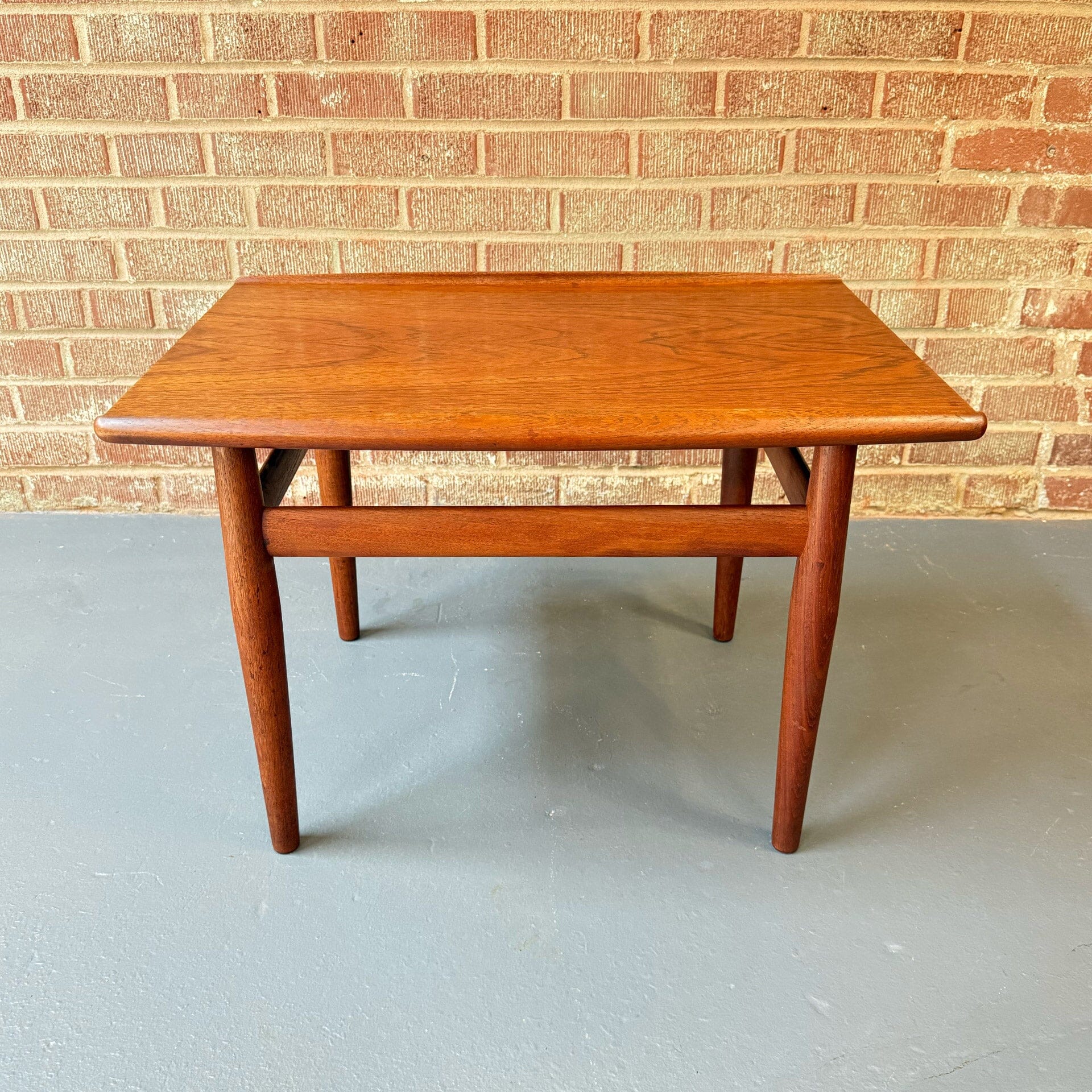 Danish Teak Side Table by Grete Jalk – MidMod Decor