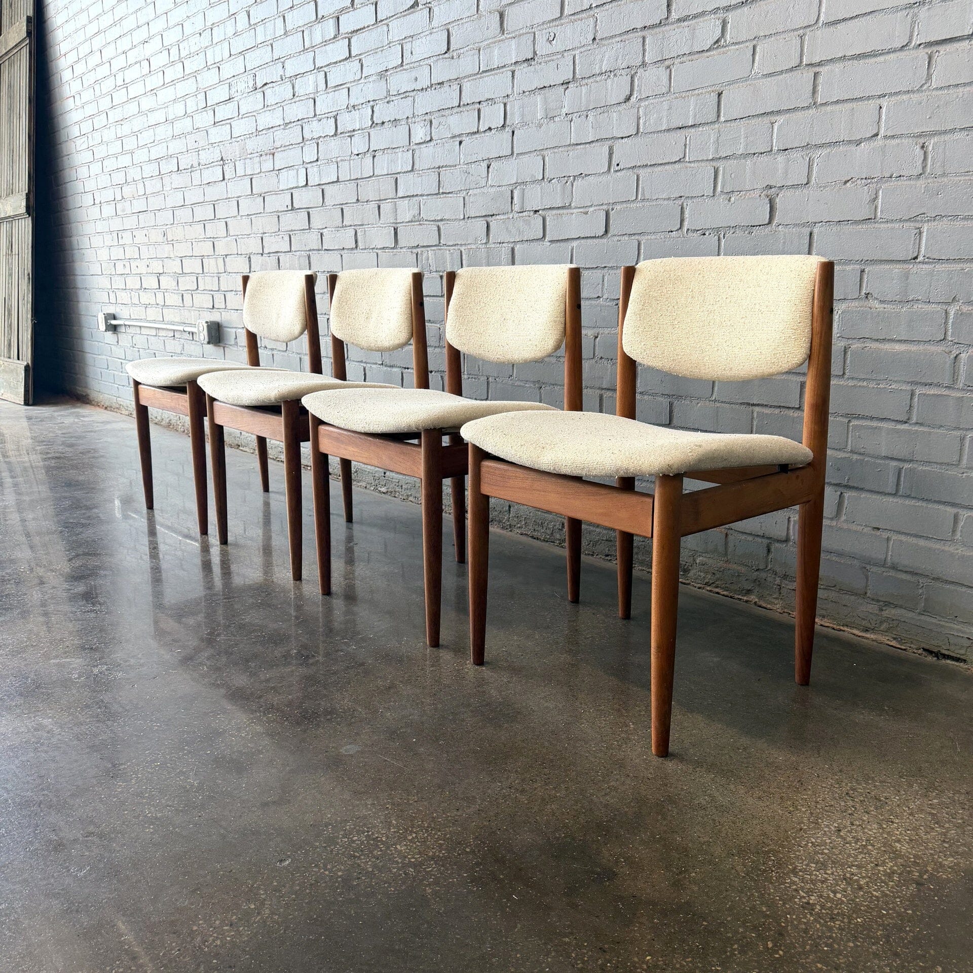 Finn Juhl Model 197 Teak Dining Chairs, Set of 4, France & Son