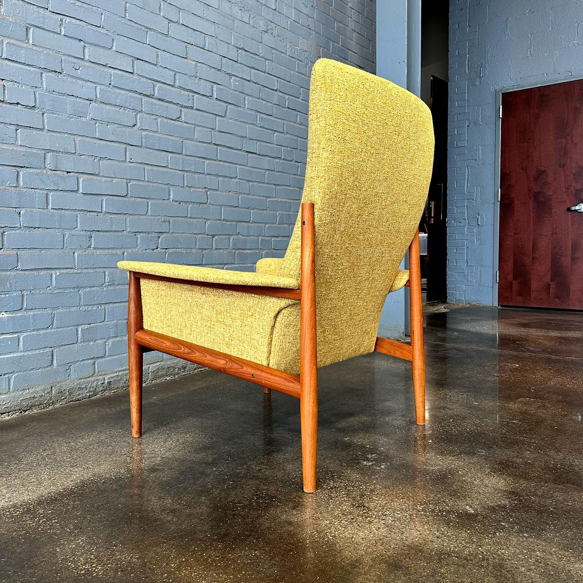 High back lounge chair designed by Grete Jalk Seating France and Søn 