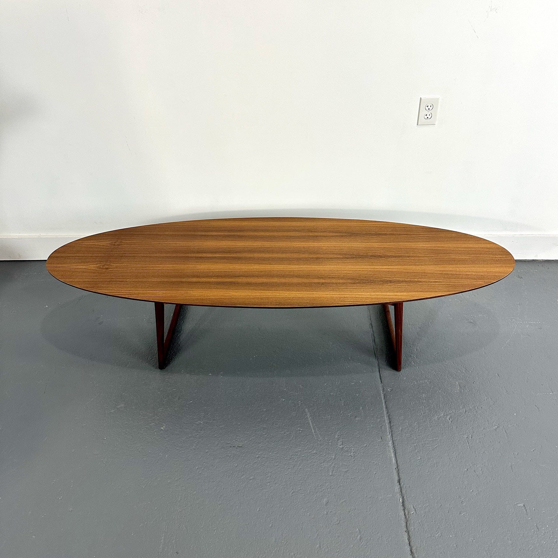 Moreddi Danish Modern Rosewood Surfboard Coffee Table Coffee Tables Moreddi 