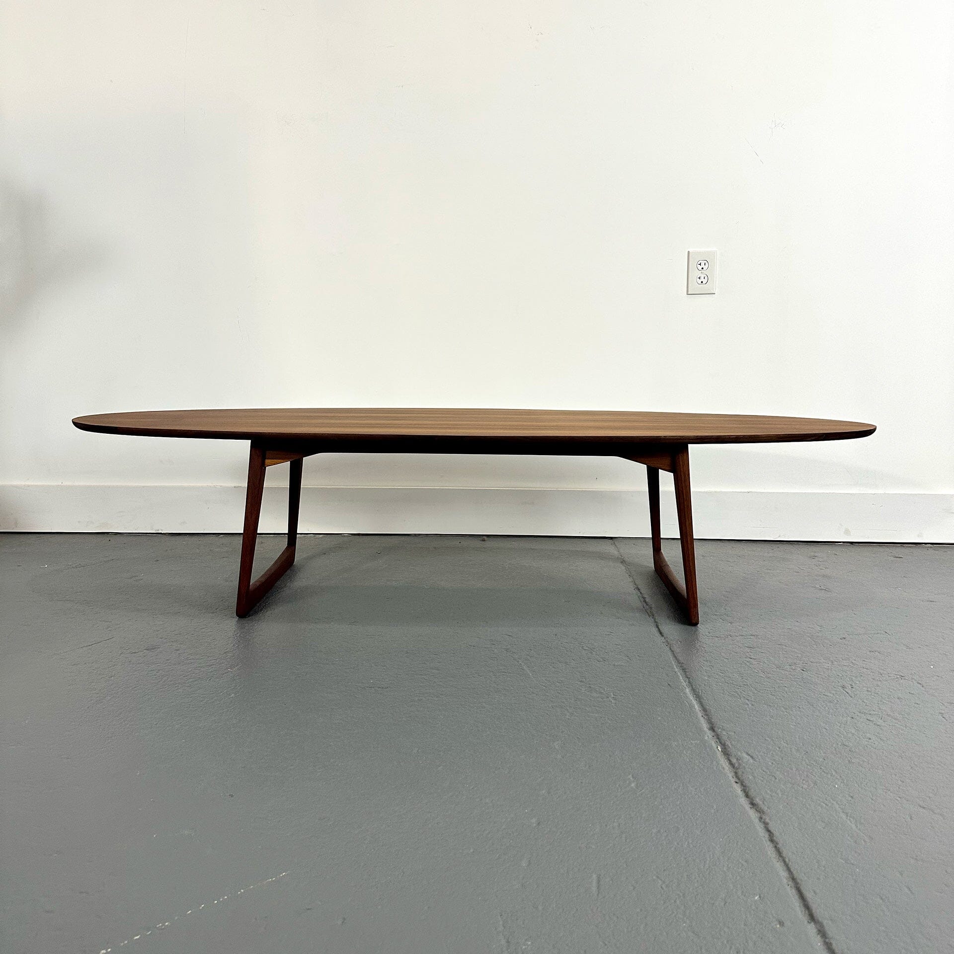 Moreddi Danish Modern Rosewood Surfboard Coffee Table Coffee Tables Moreddi 