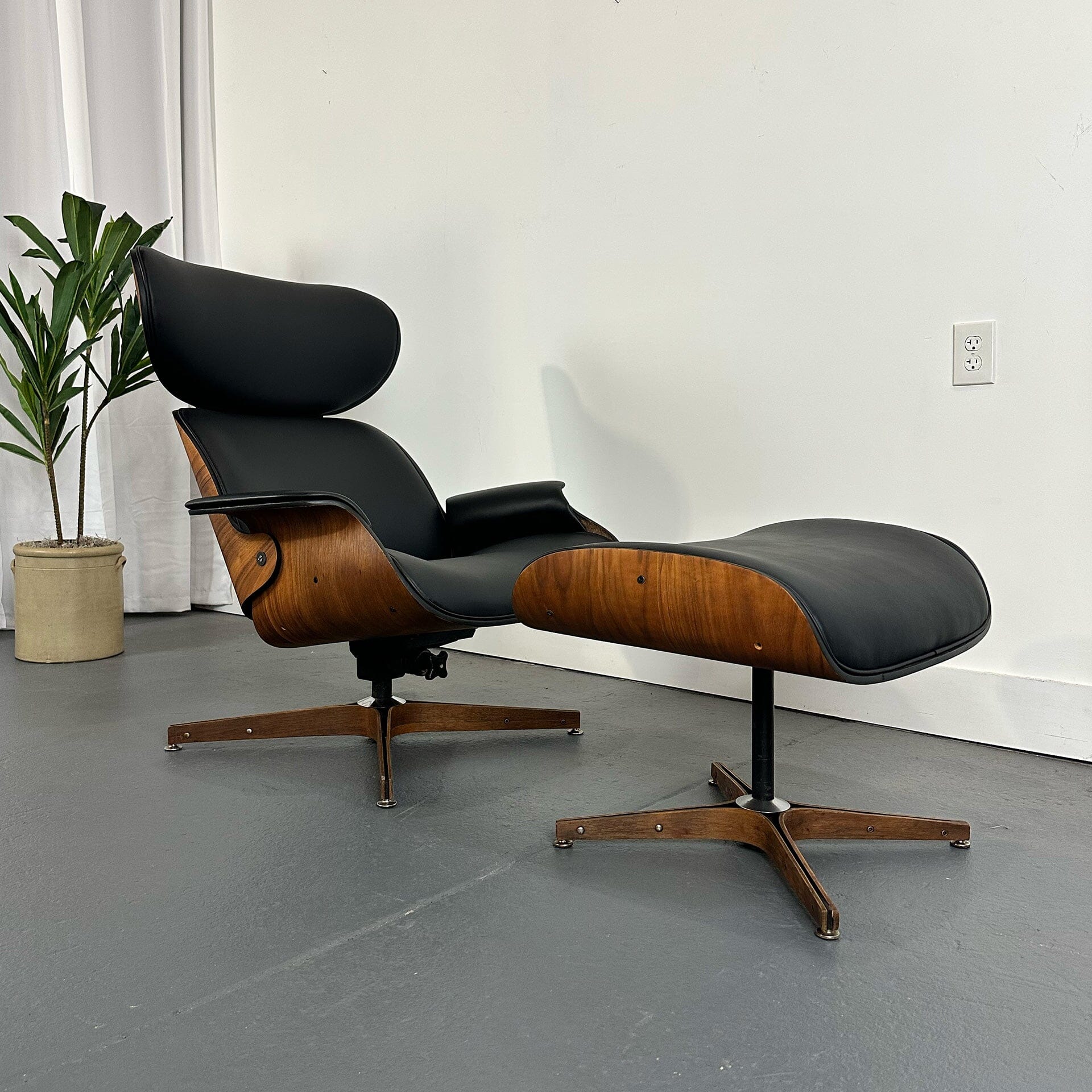 Mr Chair Eames Style Lounge Chair and Ottoman Lounge Chairs Plycraft 