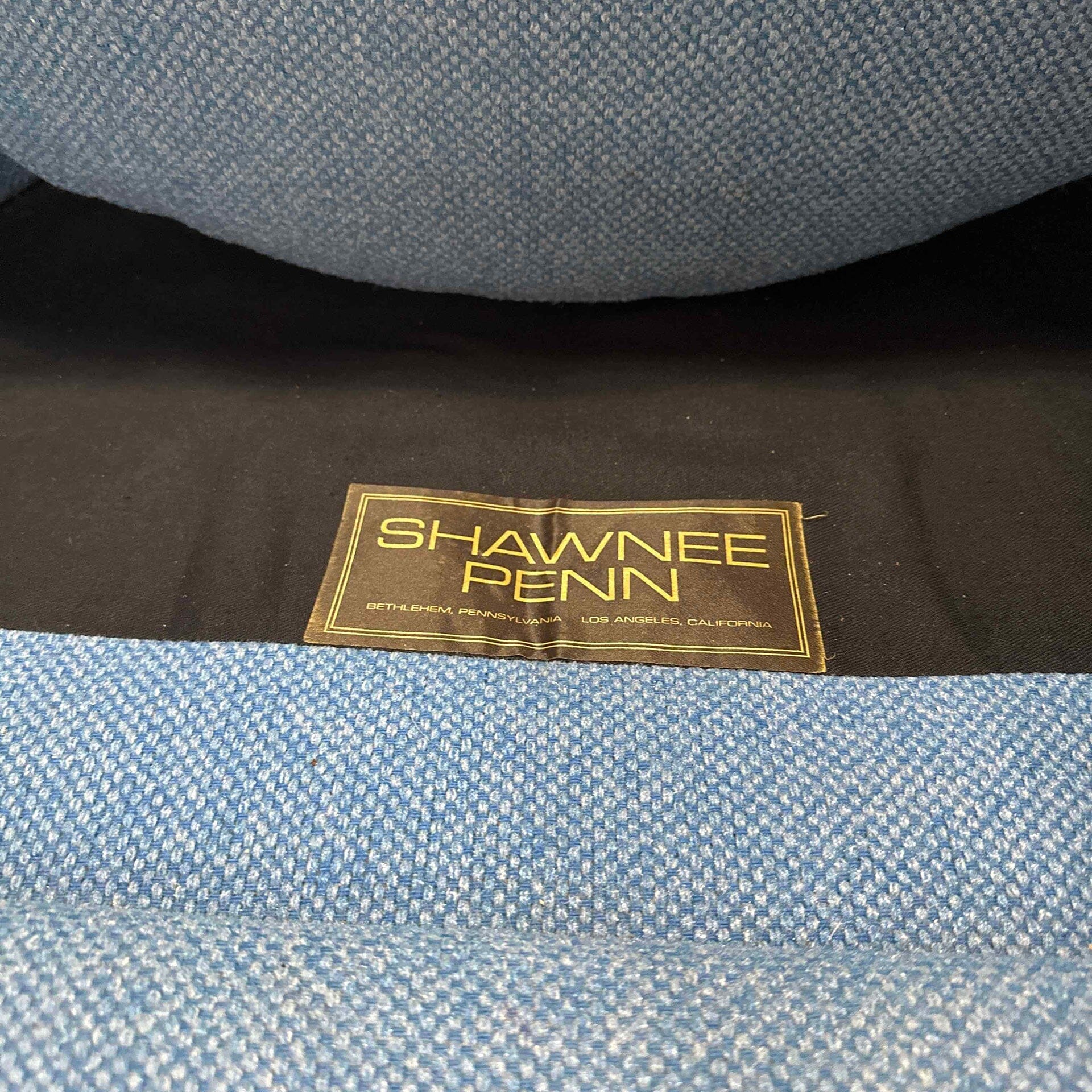Pair of Barrel Back Swivel Chairs by Shawnee Penn Lounge Chairs Shawnee Penn 