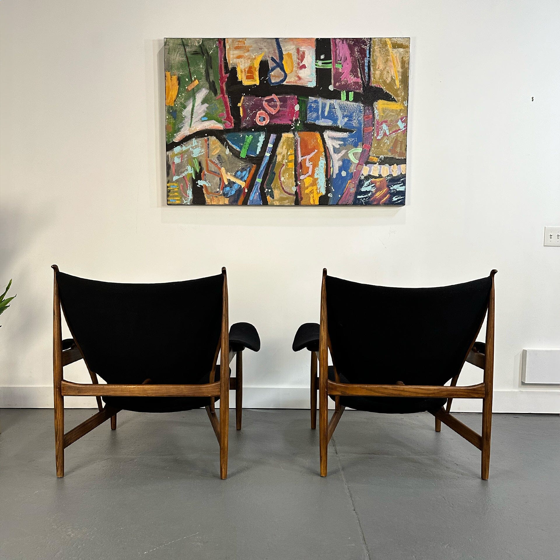 Pair of Chieftain Chairs in the style of Finn Juhl Arm Chairs Unknown 