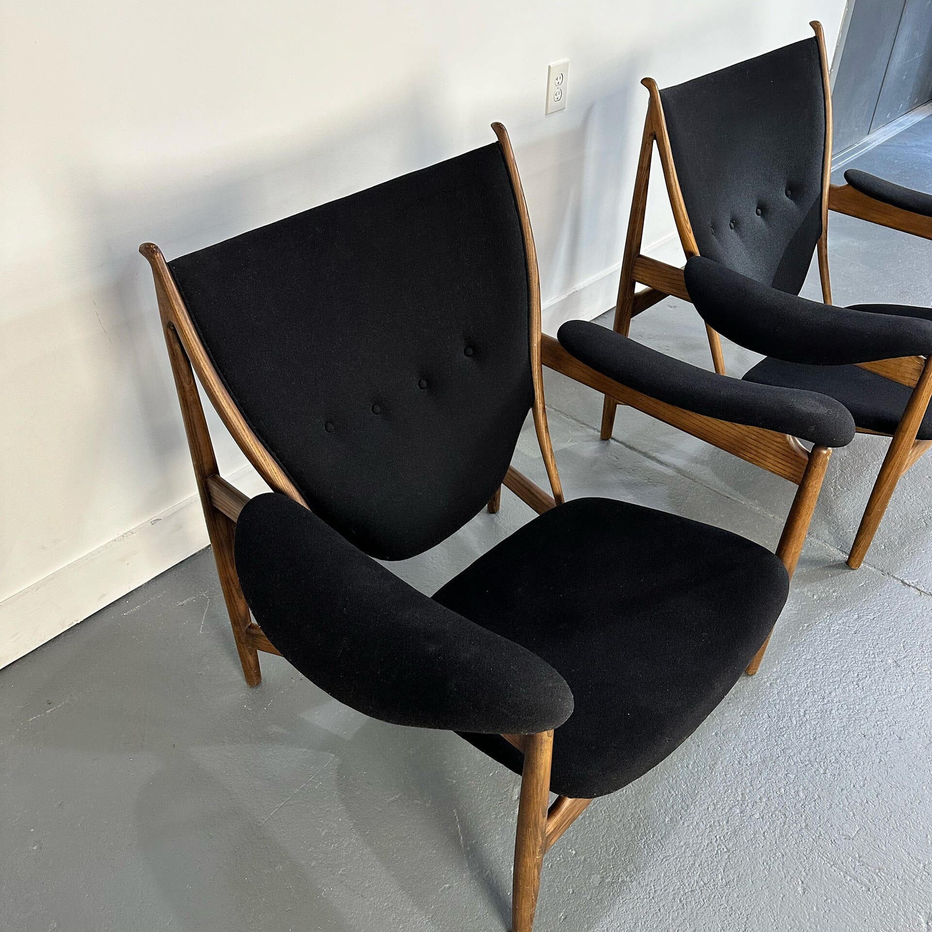 Pair of Chieftain Chairs in the style of Finn Juhl Arm Chairs Unknown 