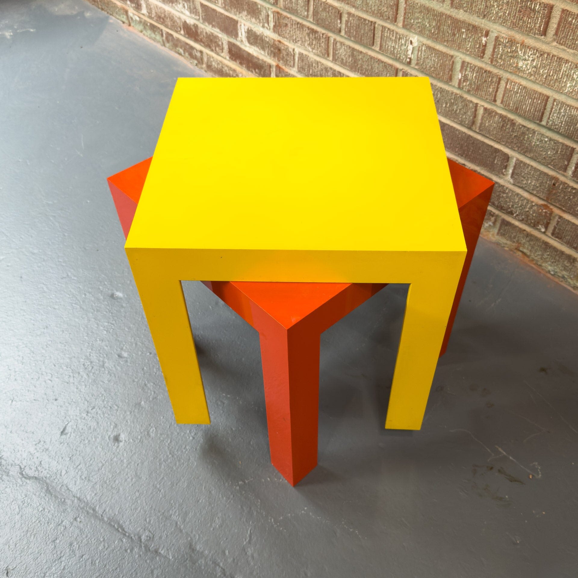 Pair of Syroco Parsons Side Tables – MidMod Decor