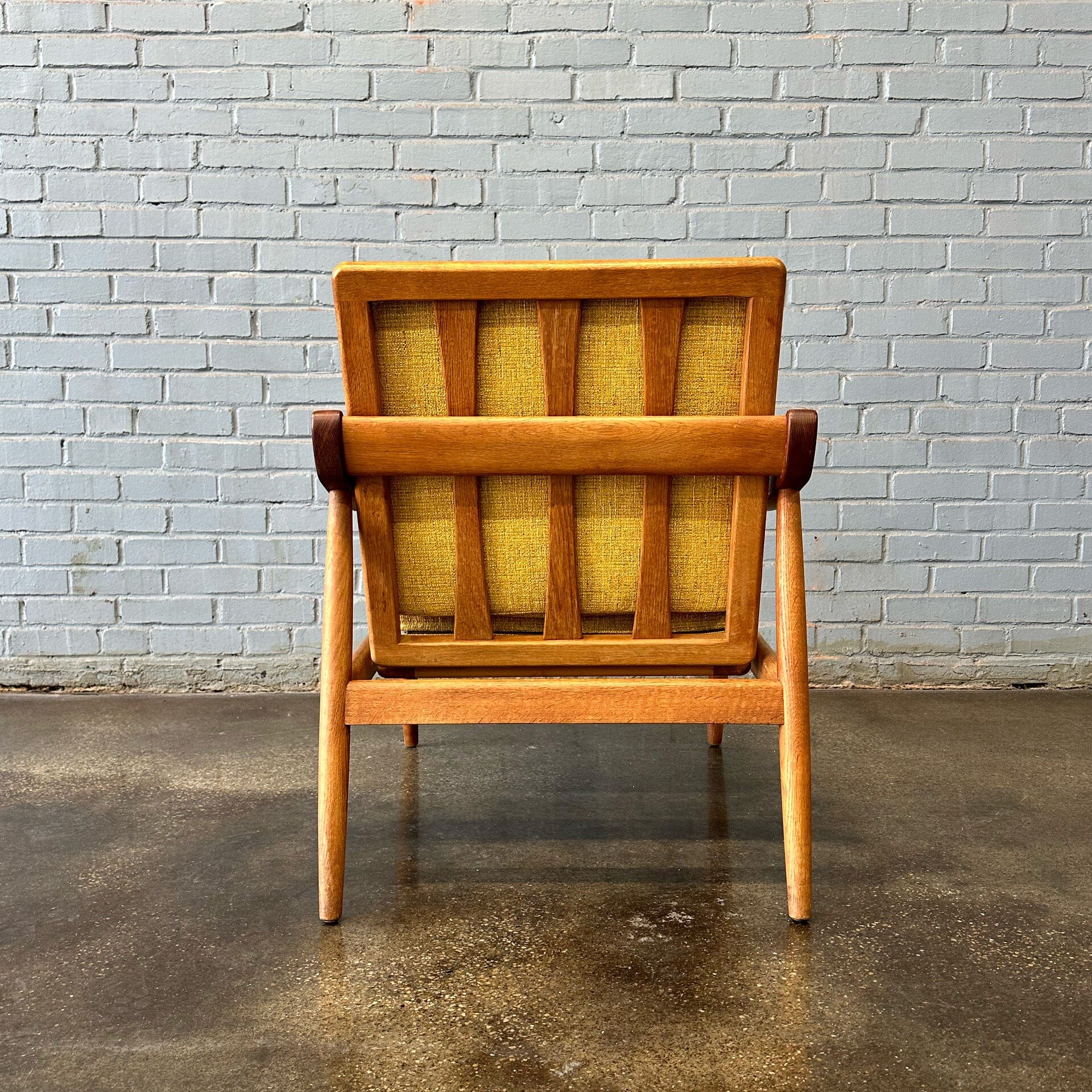 Rare Kurt Østervig Reclining Lounge Chair in Teak and Oak Lounge Chairs Jason Mobler 