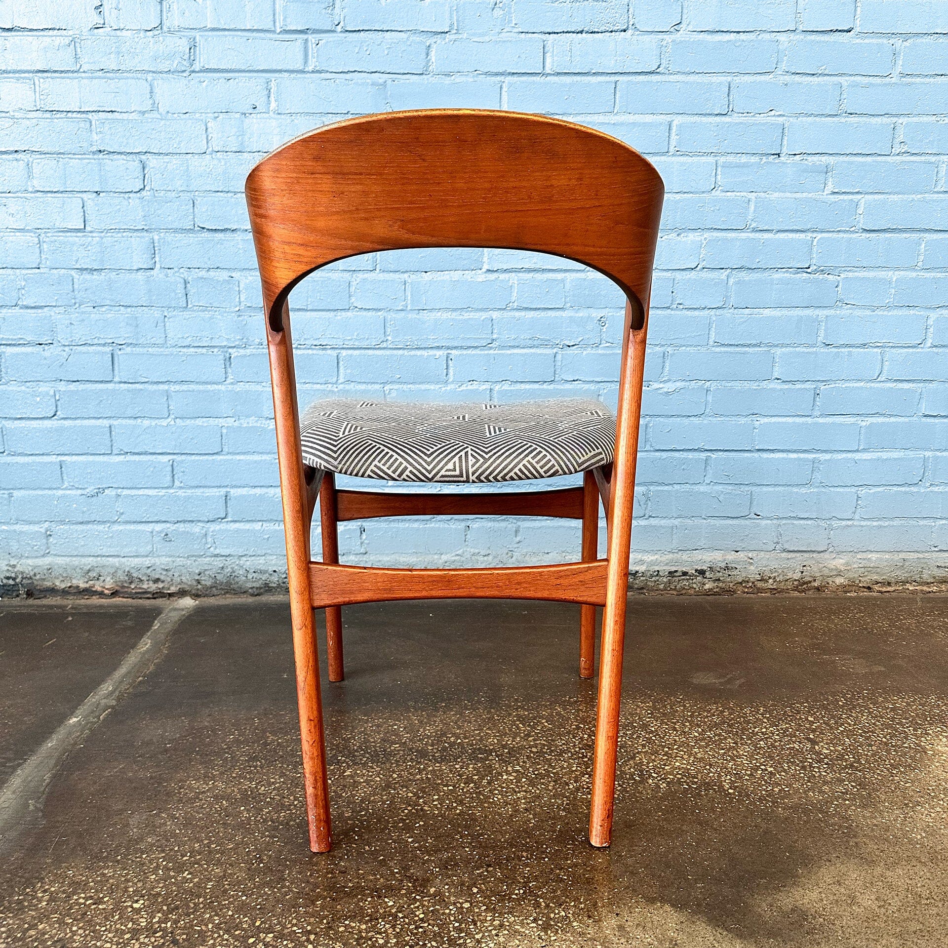 Set of 5 Curved Back Dining Chairs by Randers Møbelfabrik in Teak Dining Chairs Randers Møbelfabrik 