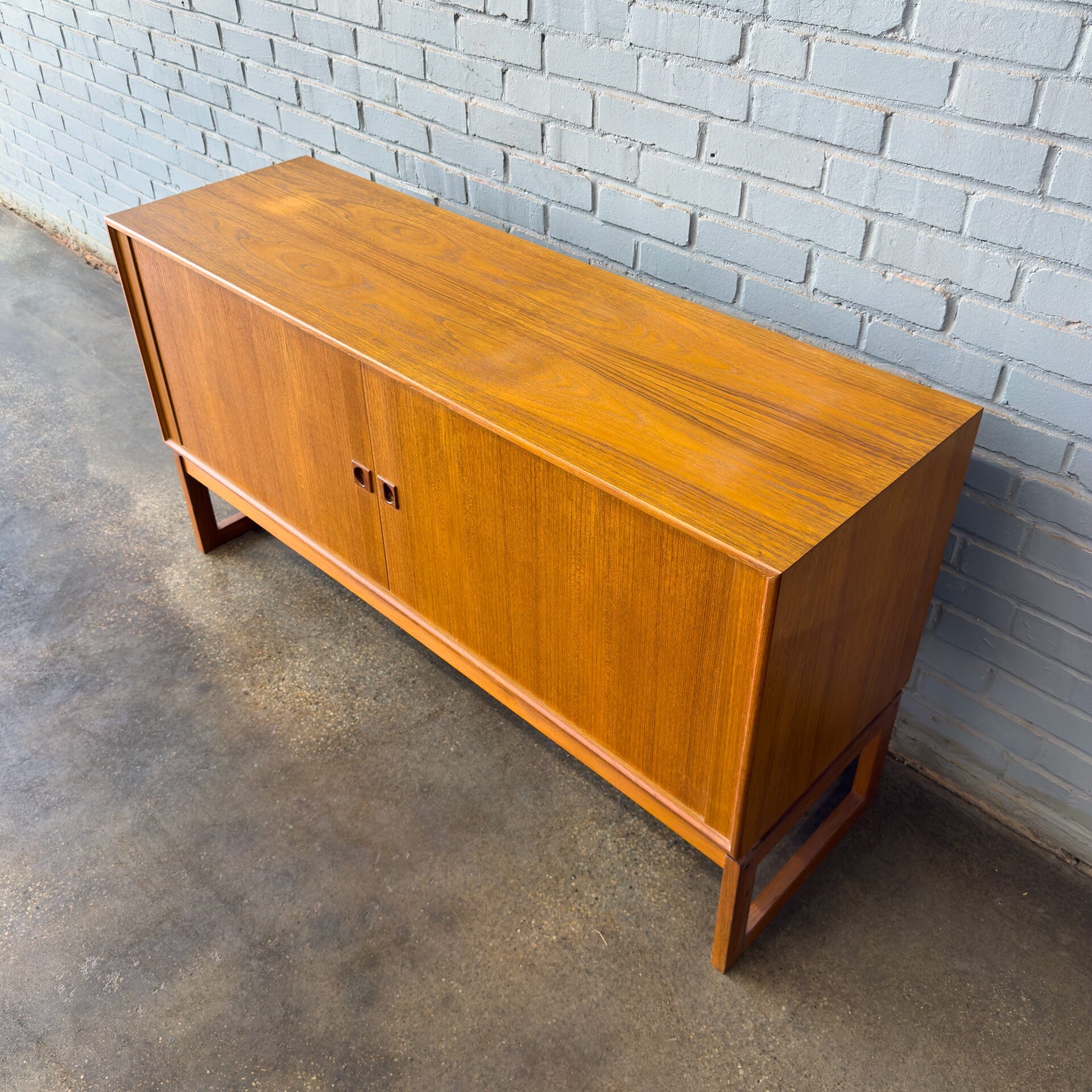 Teak Credenza by Axel Christensen Credenza MidMod Decor 