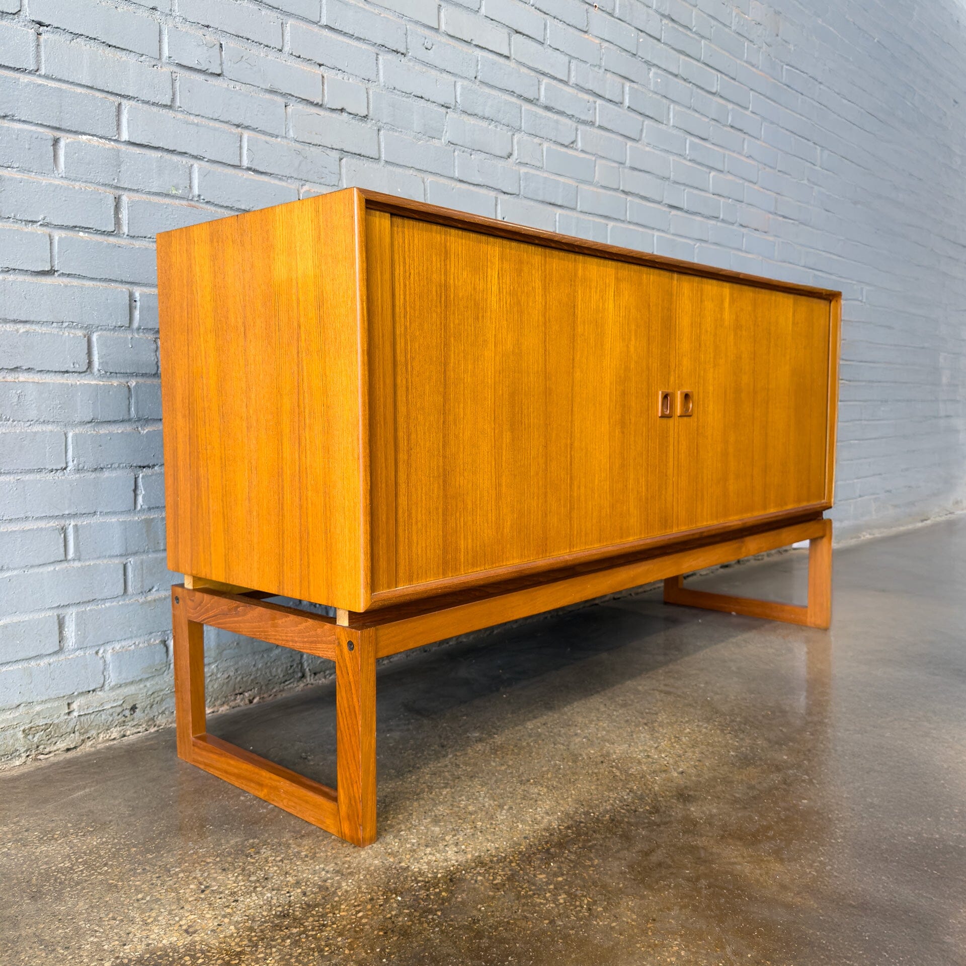 Teak Credenza by Axel Christensen Credenza MidMod Decor 