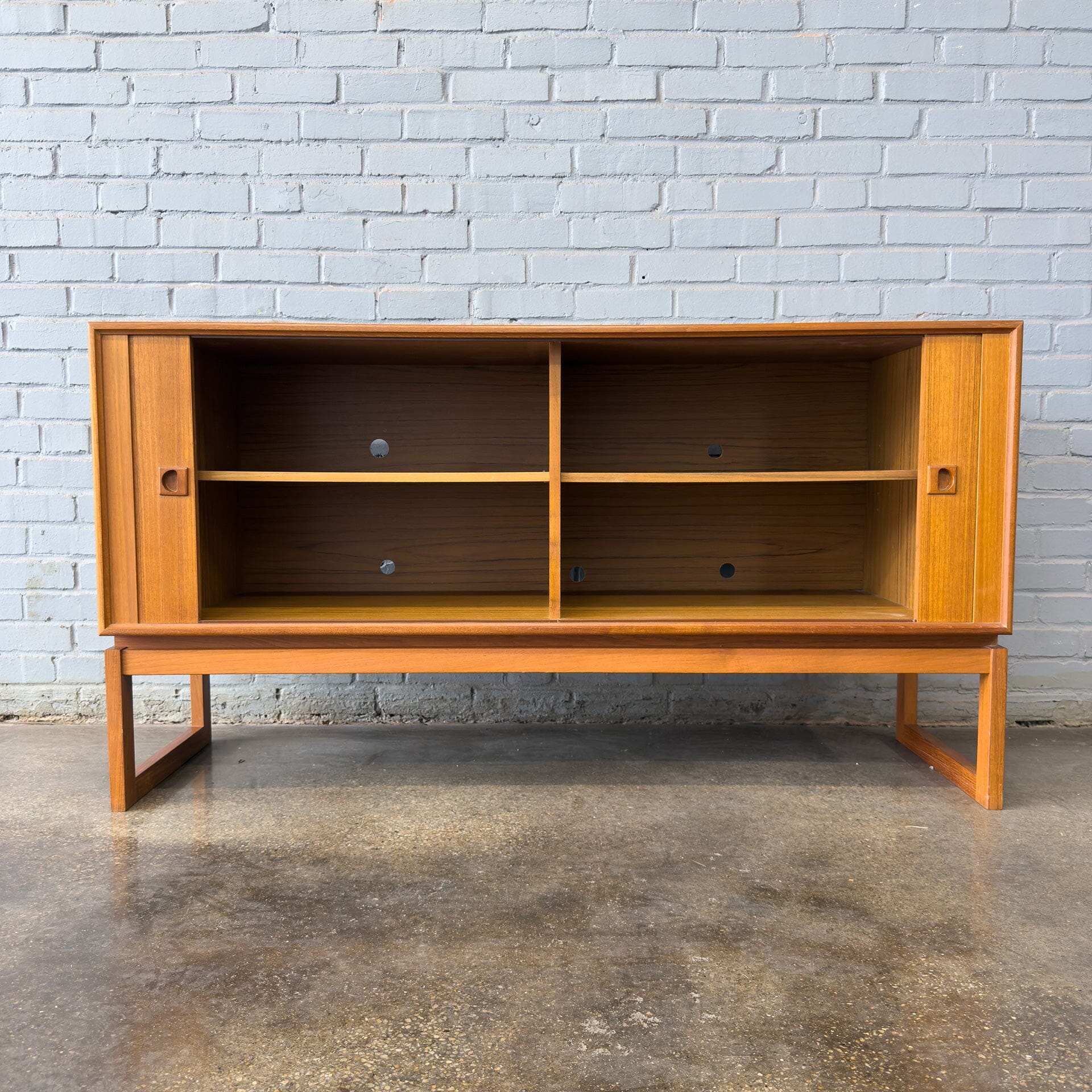 Teak Credenza by Axel Christensen Credenza MidMod Decor 
