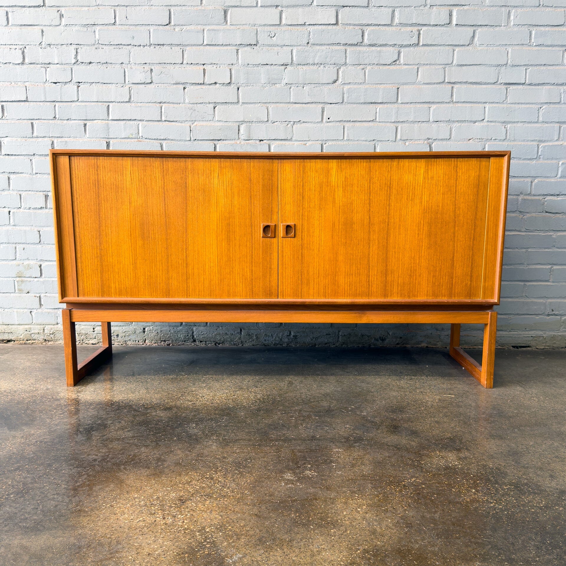 Teak Credenza by Axel Christensen Credenza MidMod Decor 