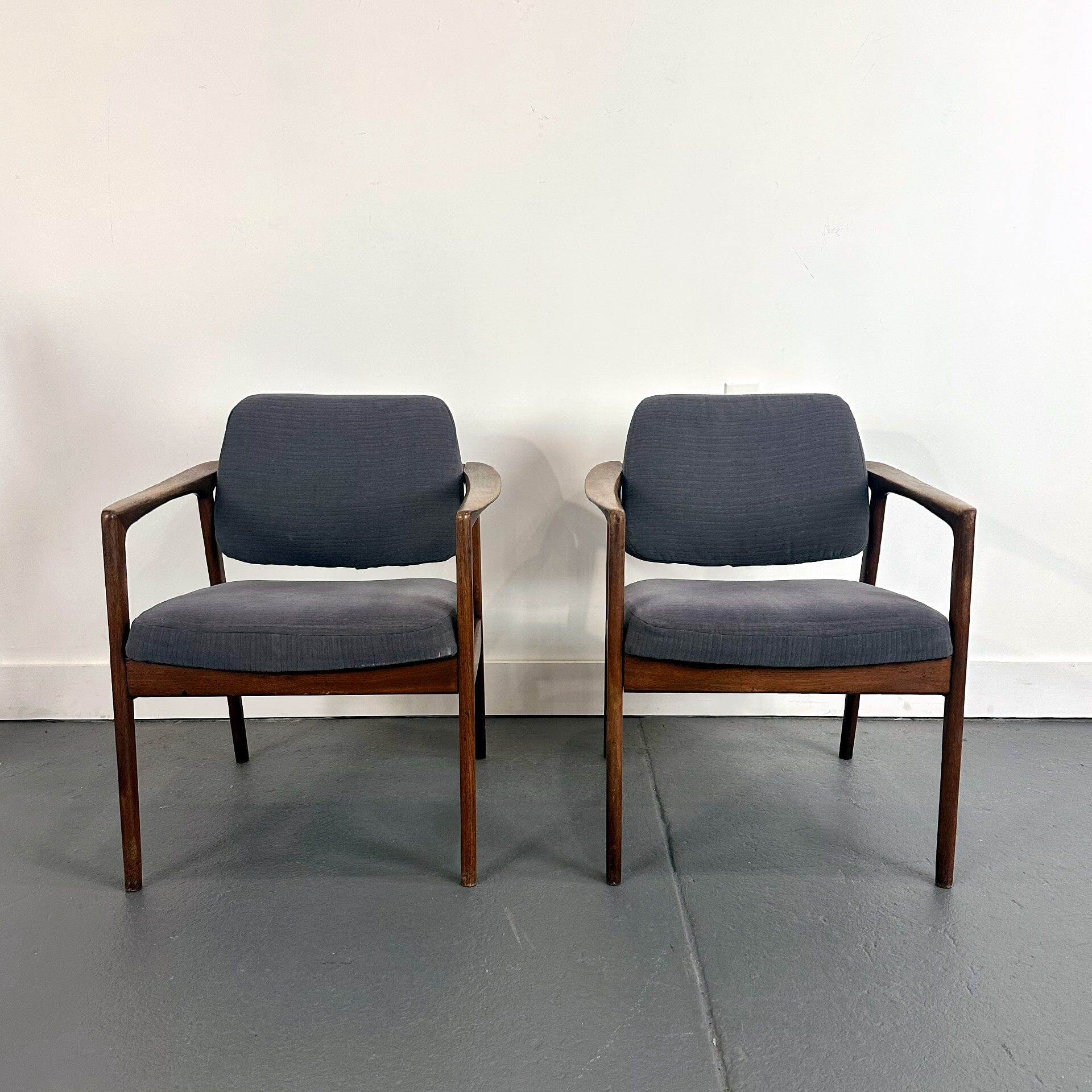 Teak Danish Modern Armchairs by Dux Arm Chairs Dux 