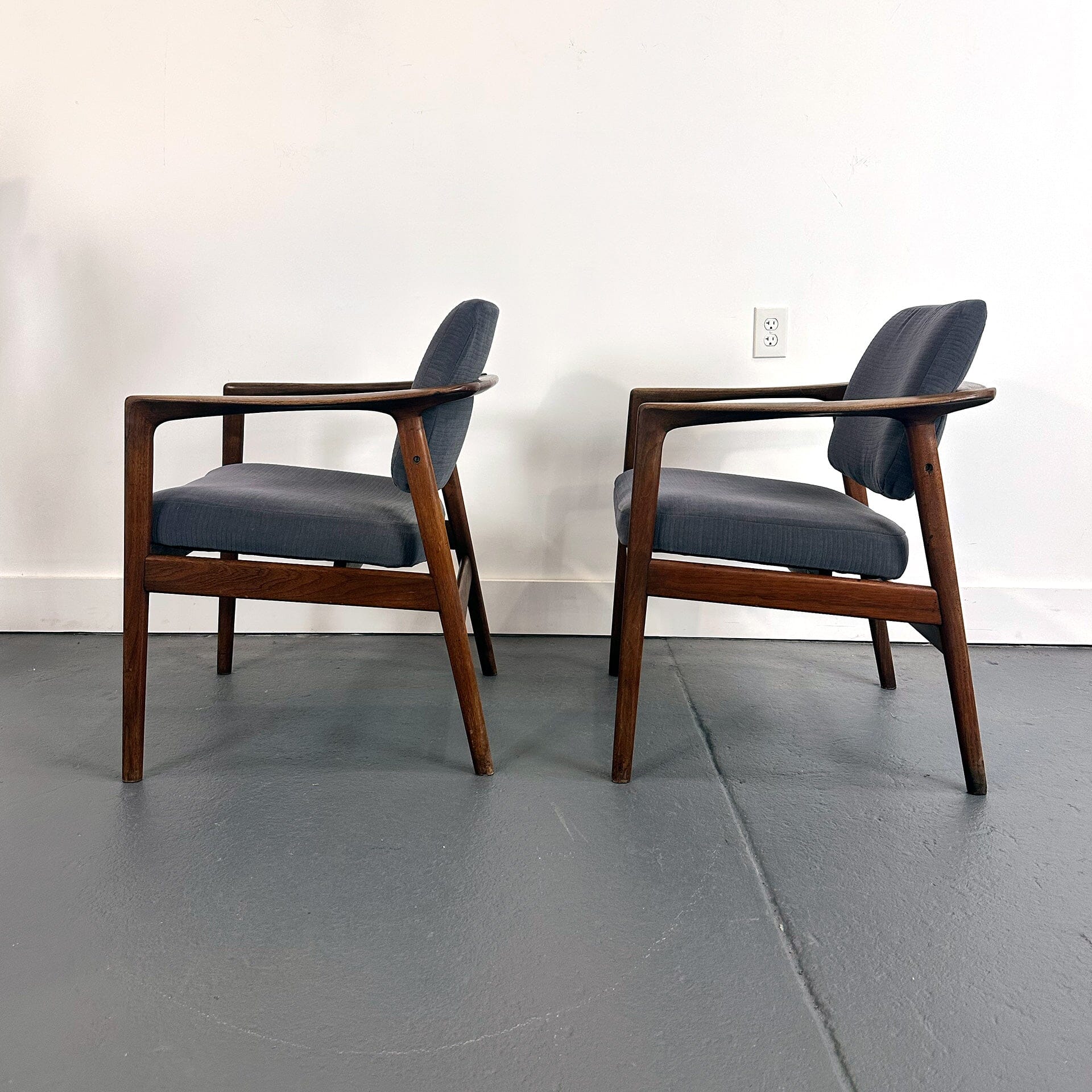 Teak Danish Modern Armchairs by Dux Arm Chairs Dux 