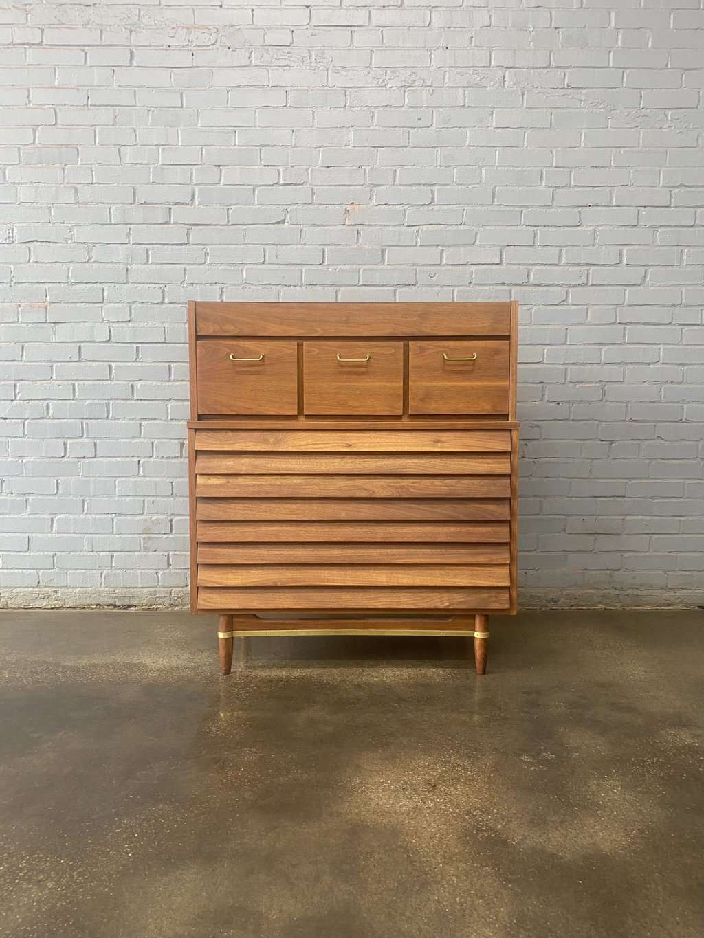 American of Martinsville Dania Tall Dresser