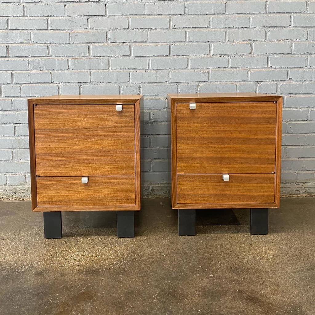 Early George Nelson Nightstands for Herman Miller Nightstands Herman Miller 