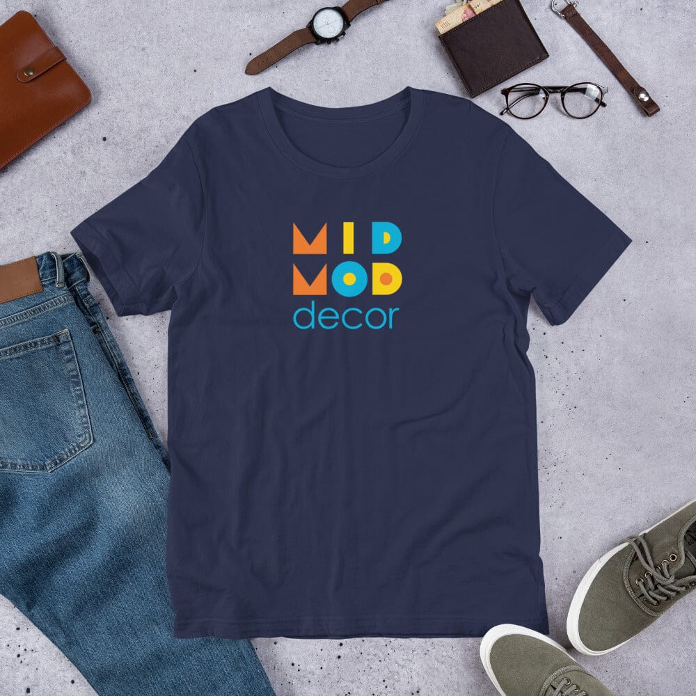 MidMod Decor – Unisex t-shirt MidMod Decor Navy XS 