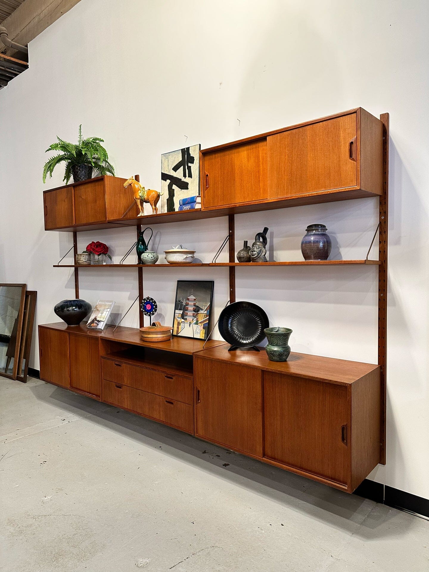 Omnibus Wall Unit designed by Sven Ellekjaer – MidMod Decor