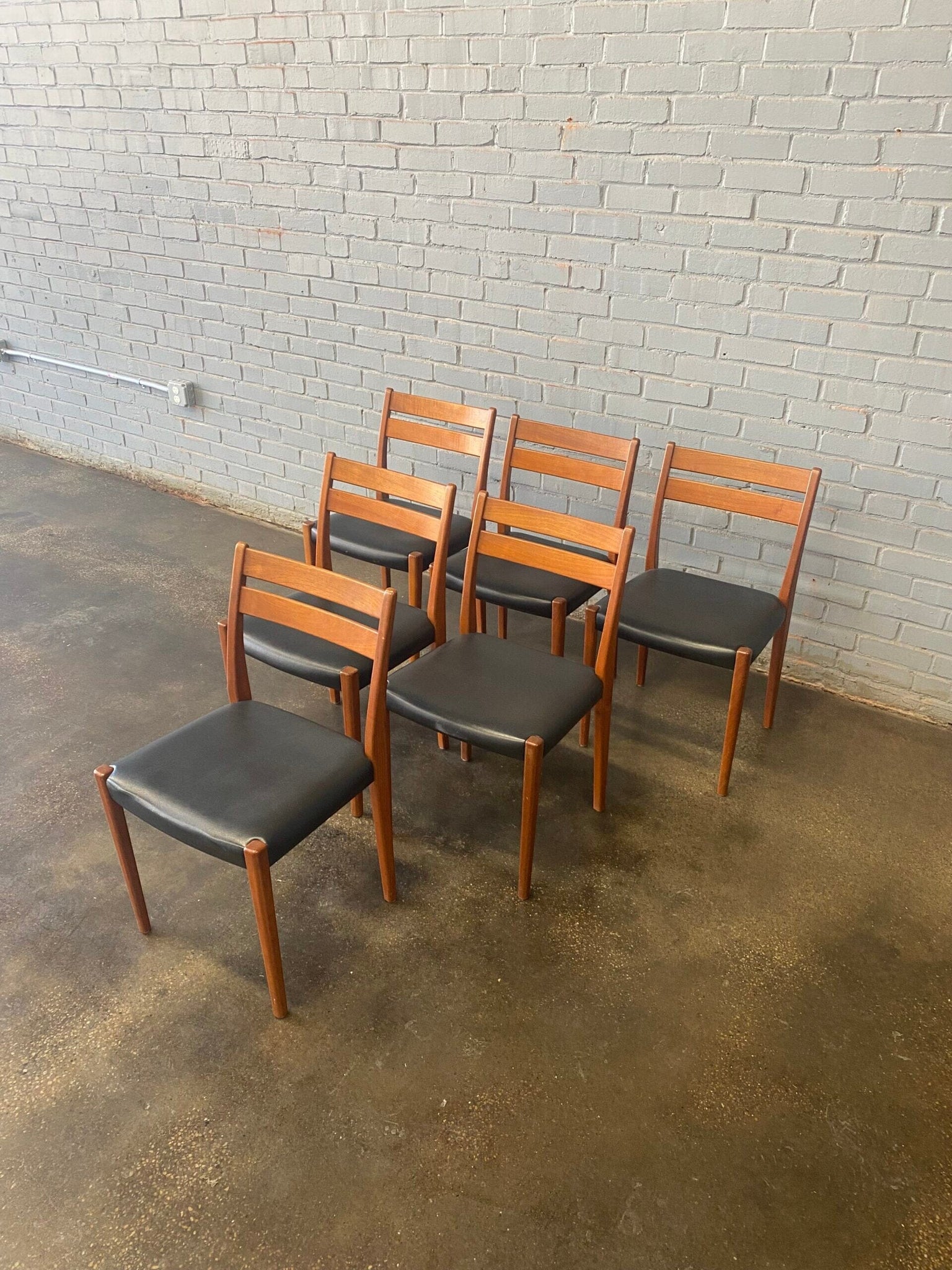 Set of 6 Teak Dining Chairs by Svegards Markaryd Dining Chairs Svegards Markaryd 