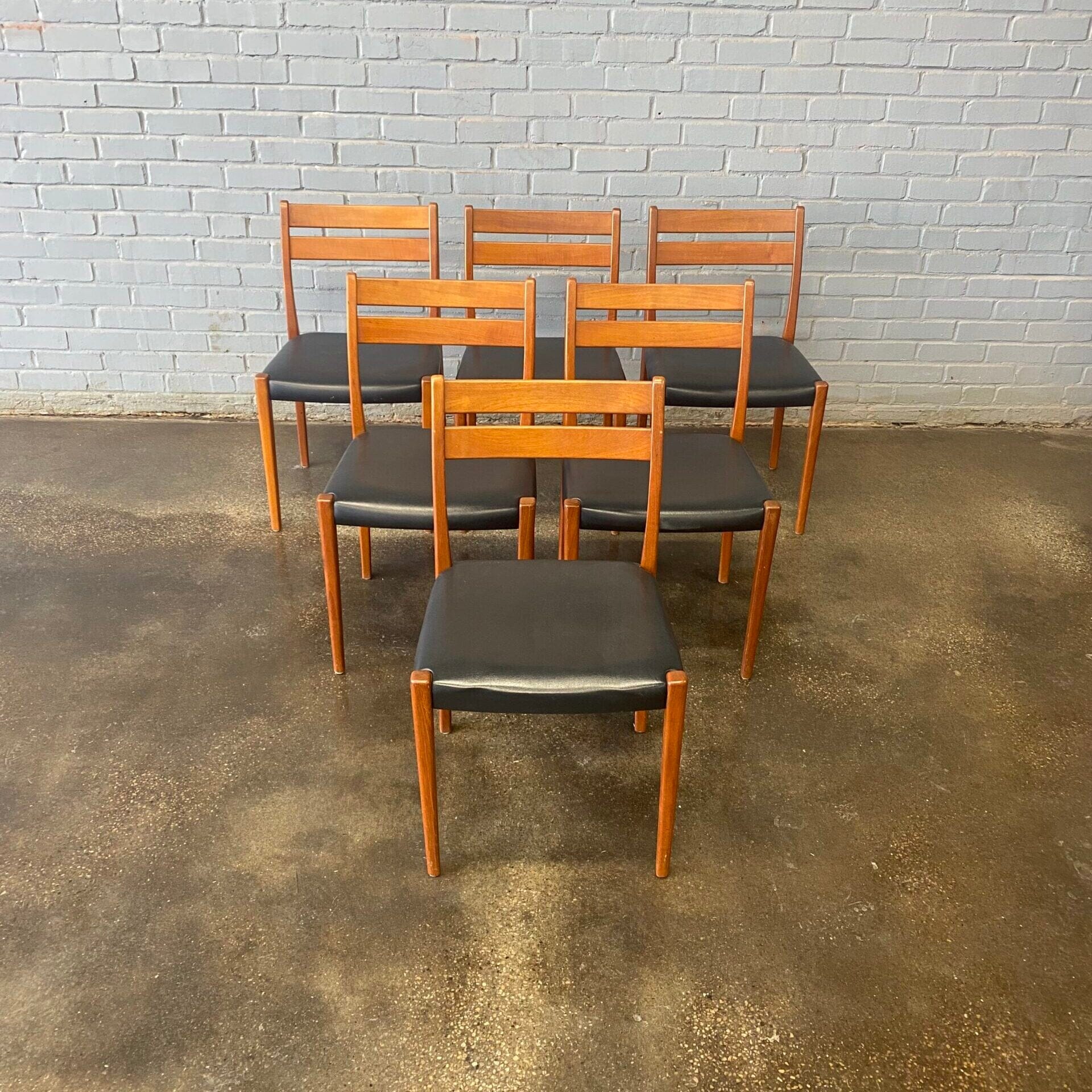 Set of 6 Teak Dining Chairs by Svegards Markaryd Dining Chairs Svegards Markaryd 